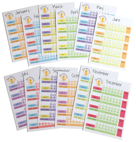 Check-off Calendar - PRINTABLE